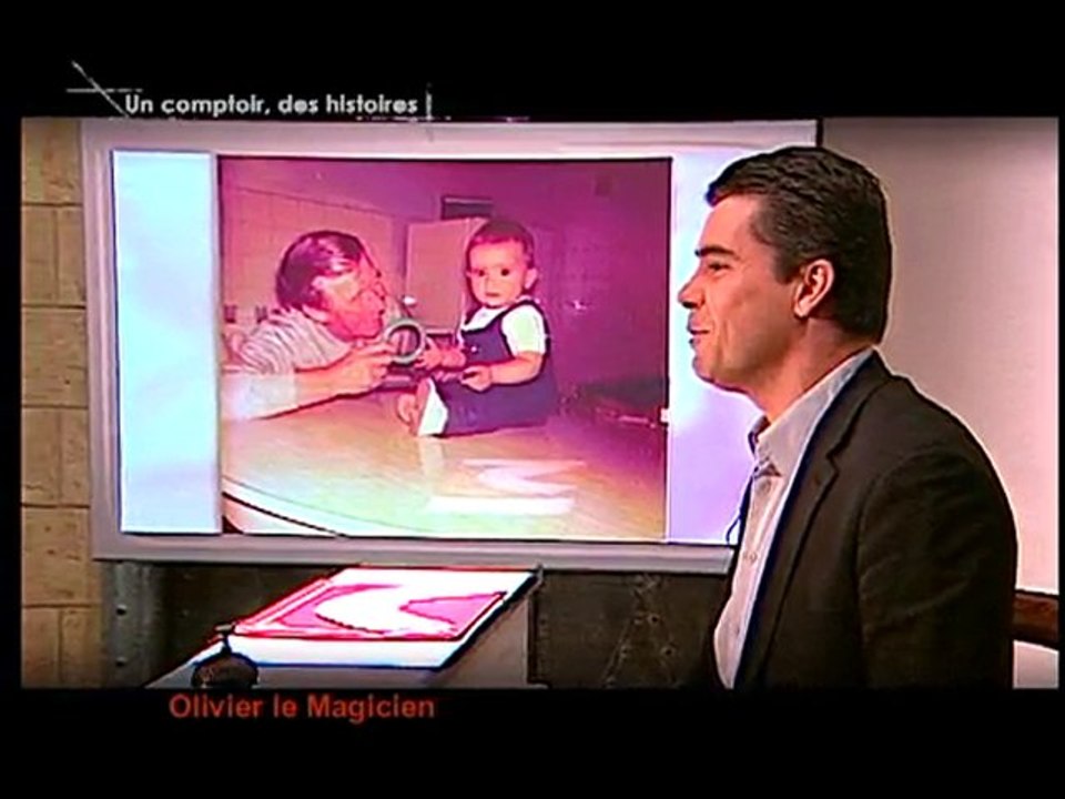 OLIVIER LE MAGICIEN - PASSAGE TV - UN COMPTOIR DES HISTOIRES