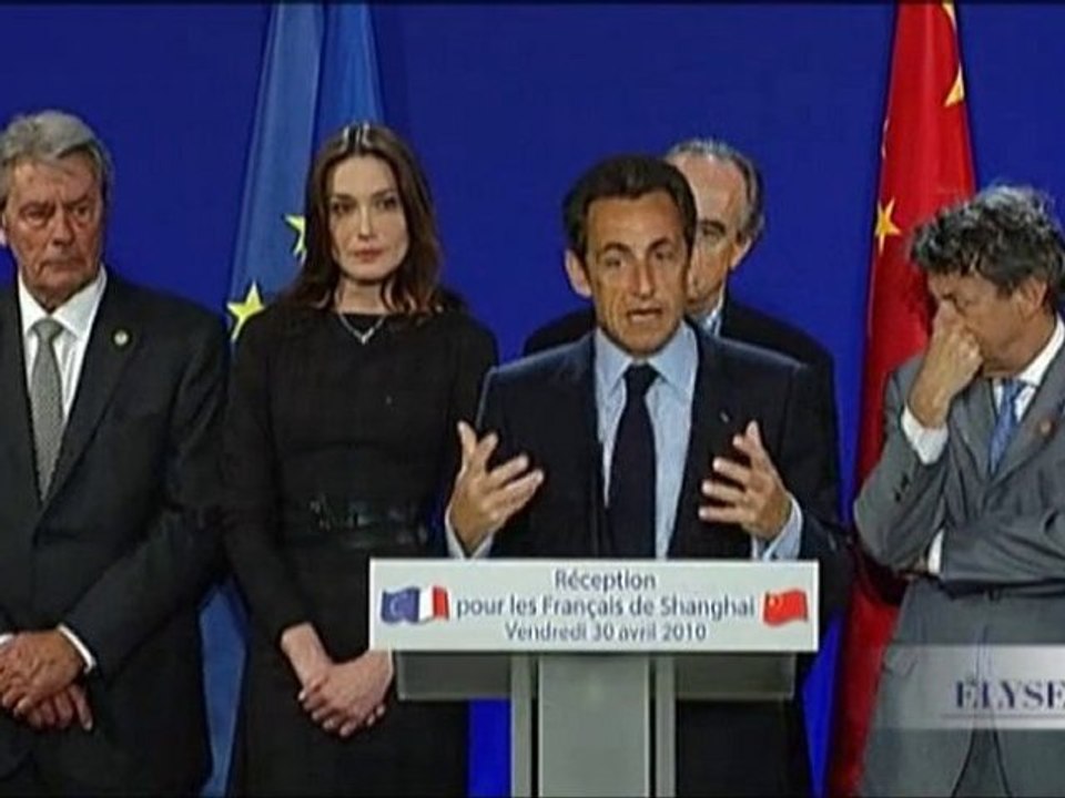 Allocution devant la communauté française de Shanghai