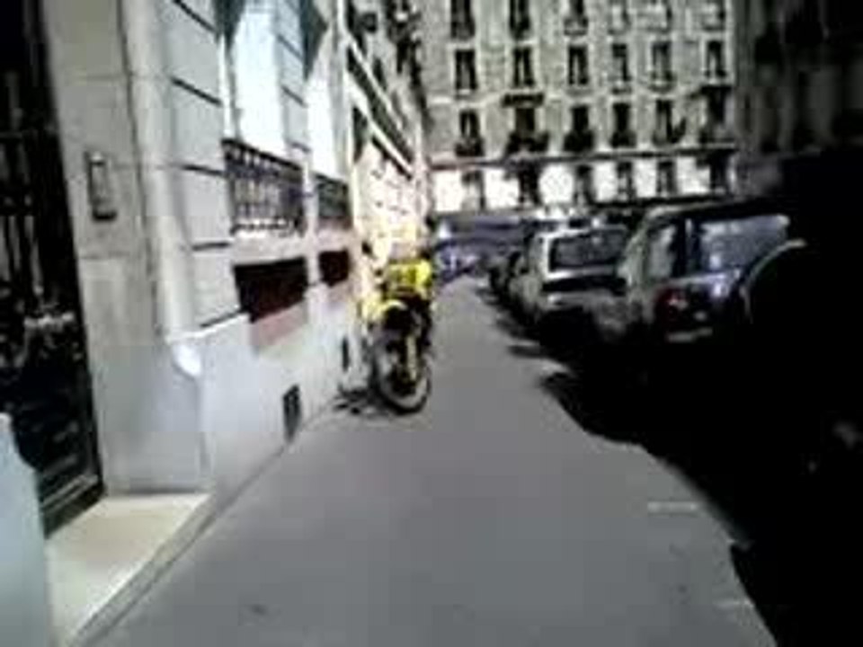 Walking in the street!