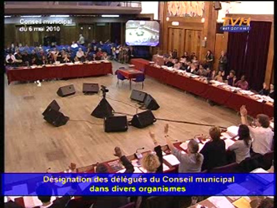 CONSEIL MUNICIPAL MONTREUIL (06/05/2010) - Points 3 à 5