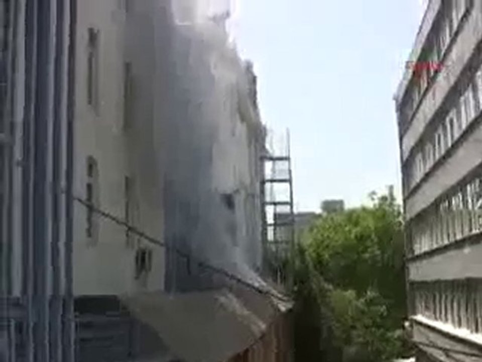 Hastane böyle yandı!
