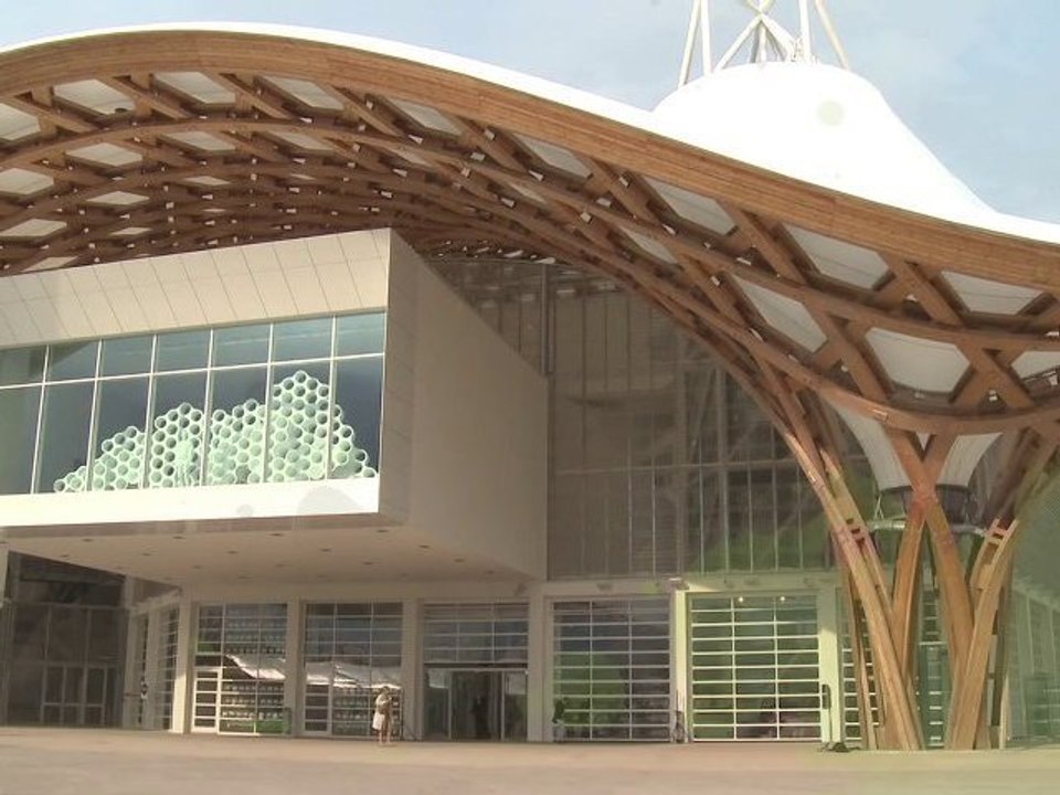 Ouverture du nouveau Centre Pompidou-Metz (Moselle Lorraine)