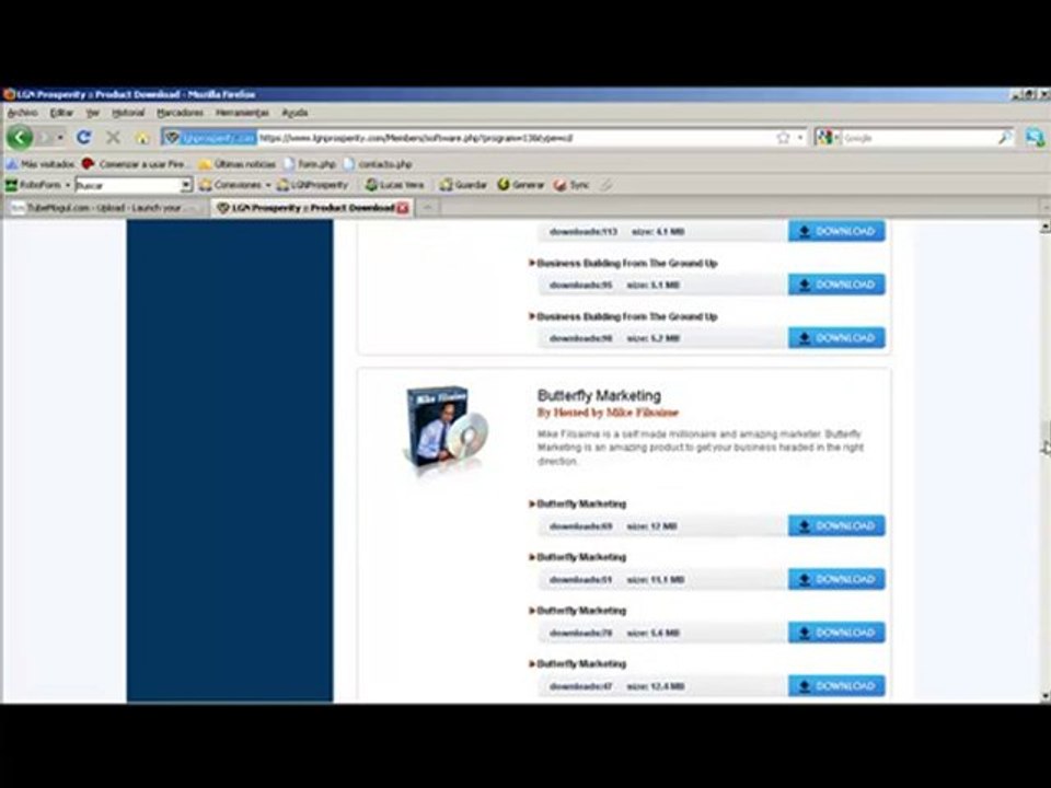 LGN Prosperity - Productos (Audios)