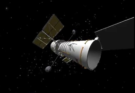 HUBBLE 1 space travel / 3d animation by tony danis greece