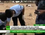 Libyan Plane Crash, 103 passangers die
