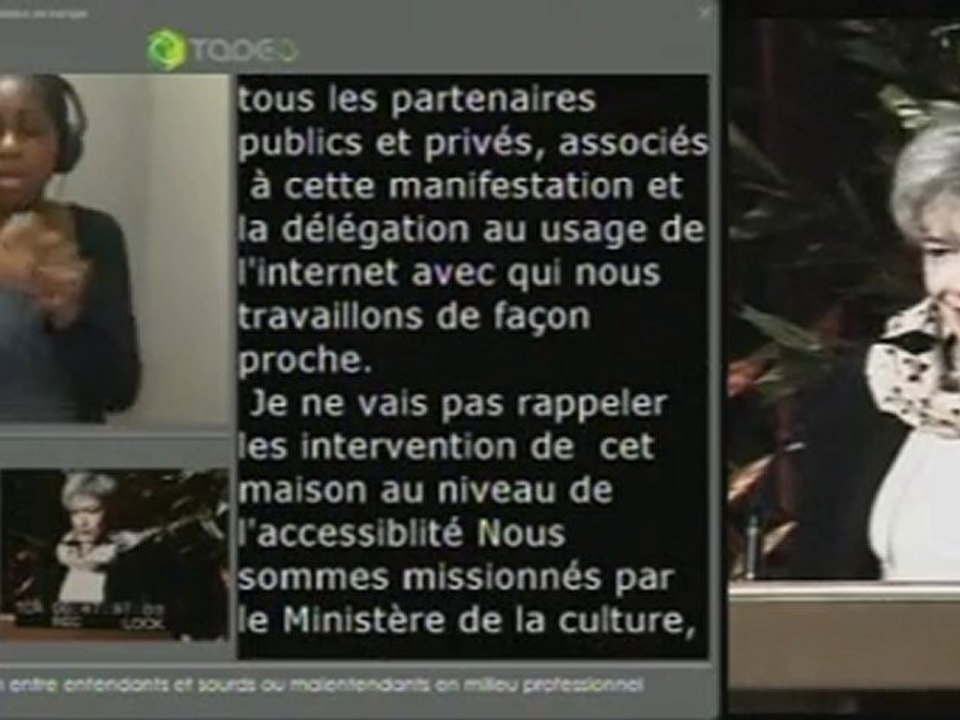 Claudie Haigneré - 4e Forum Européen e-Accessibilité