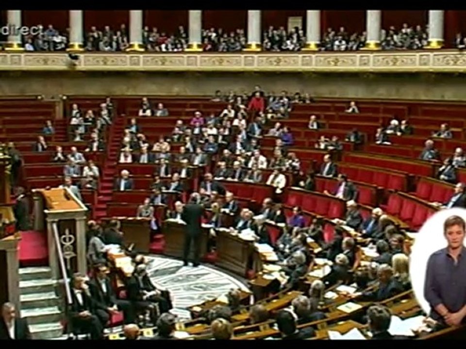 Question assemblée le 12 05 10