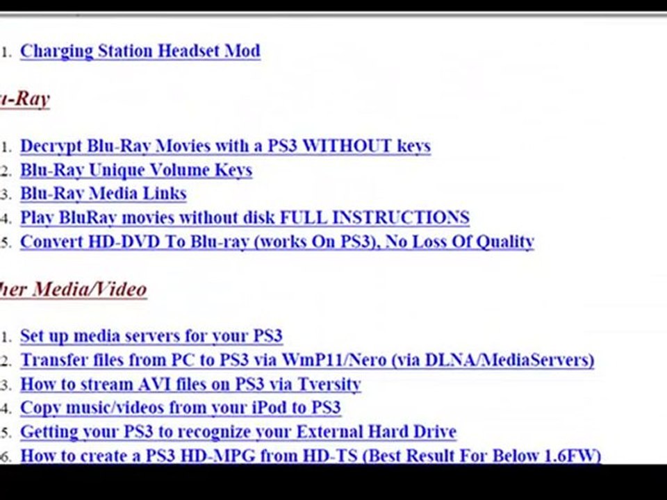 PS3 Blinking Red Light