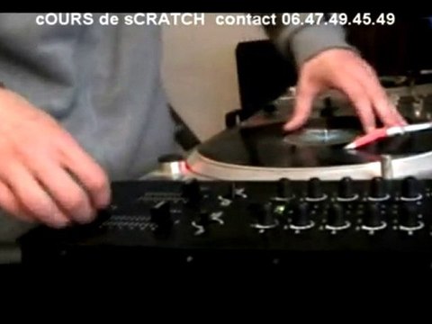 Dj Beck vidéo multiple session cours de scratch pour débutan