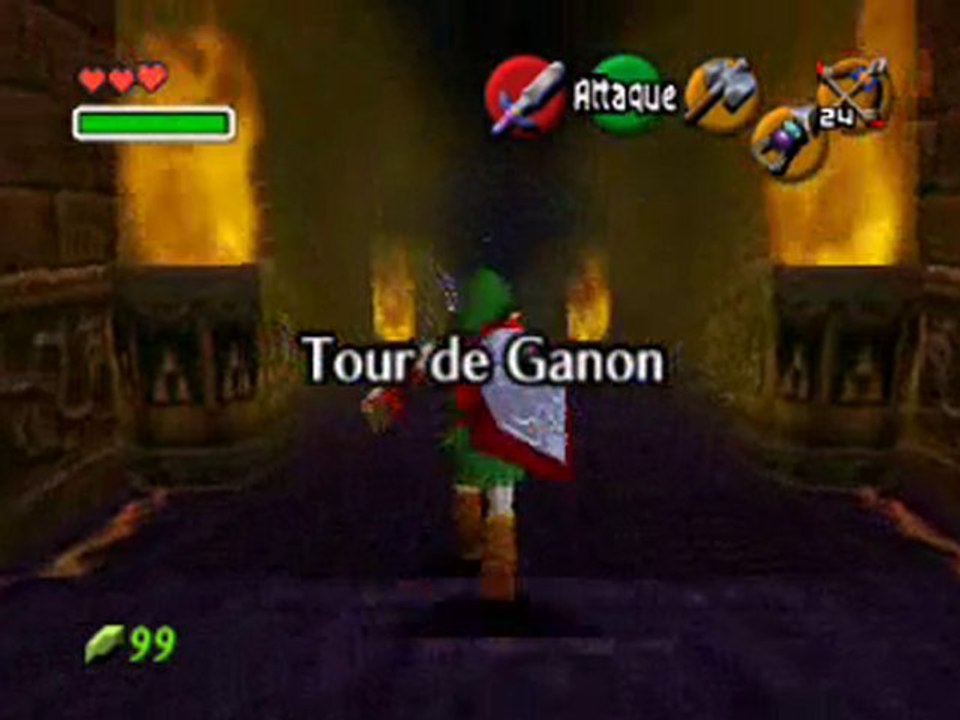 The Legend Of Zelda : Ocarina Of Time - Tour de Ganon