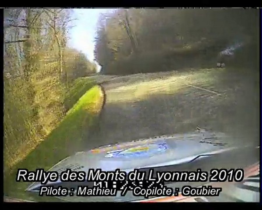 MATHIEU-GOUBIER / Saxo F2000 / Rallye des Monts du Lyonnais