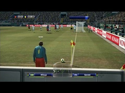 PES 2010 Cameroun vs Sénégal Partie 2/3