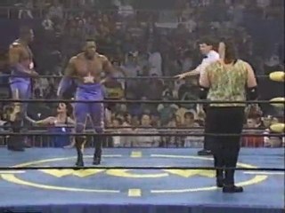 harlem heat vs the nasty boys wcw tag team title pt 1