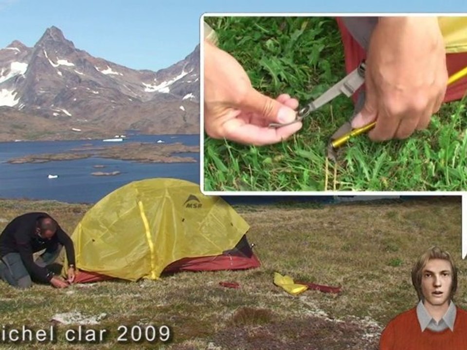 Tutoriel montage de la tente Hubba Hubba / MSR