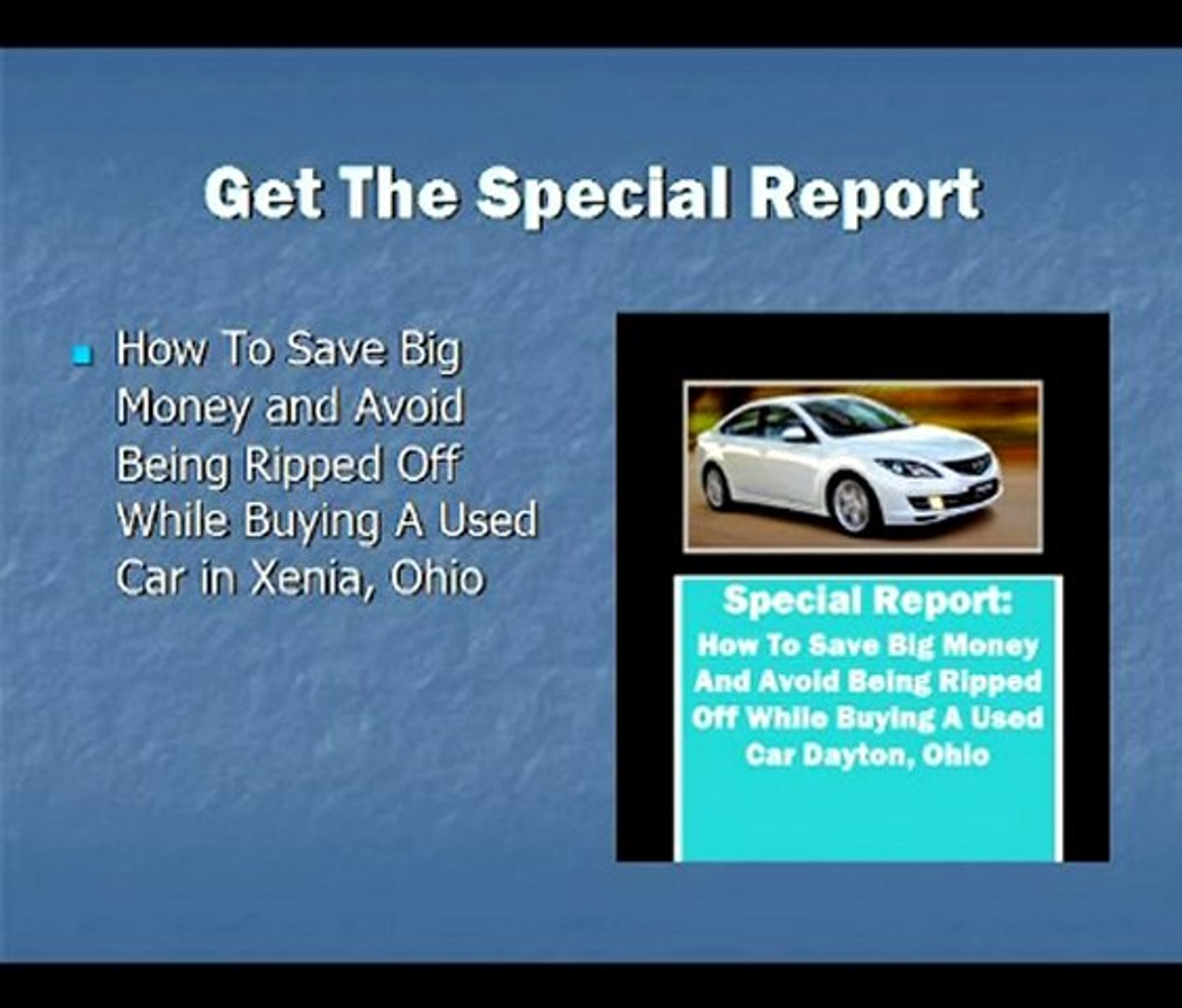 Used Cars Xenia Ohio