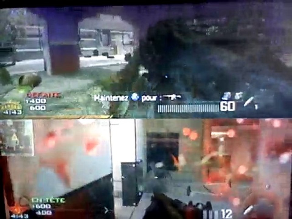 [vidéo-détente]Call of Duty 6 (écran scindé)Xbox360