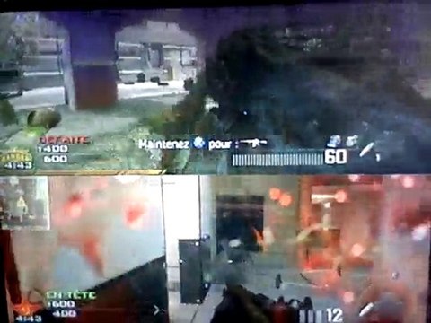 [vidéo-détente]Call of Duty 6 (écran scindé)Xbox360