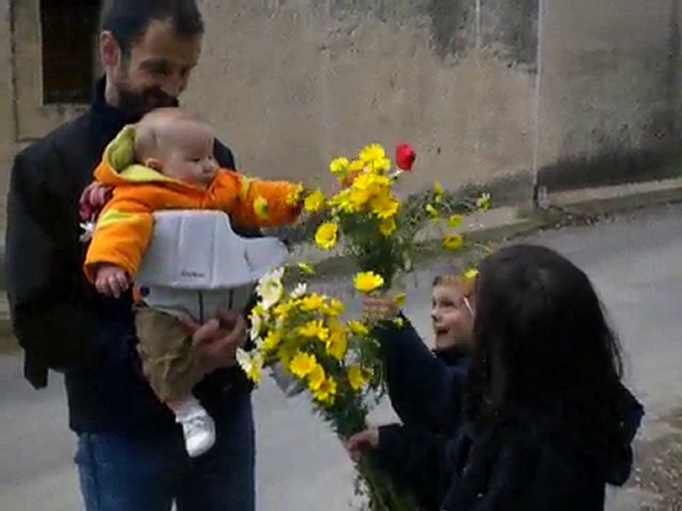 Les fleurs c'est rigolo