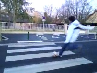 Foot cible dans le panneau