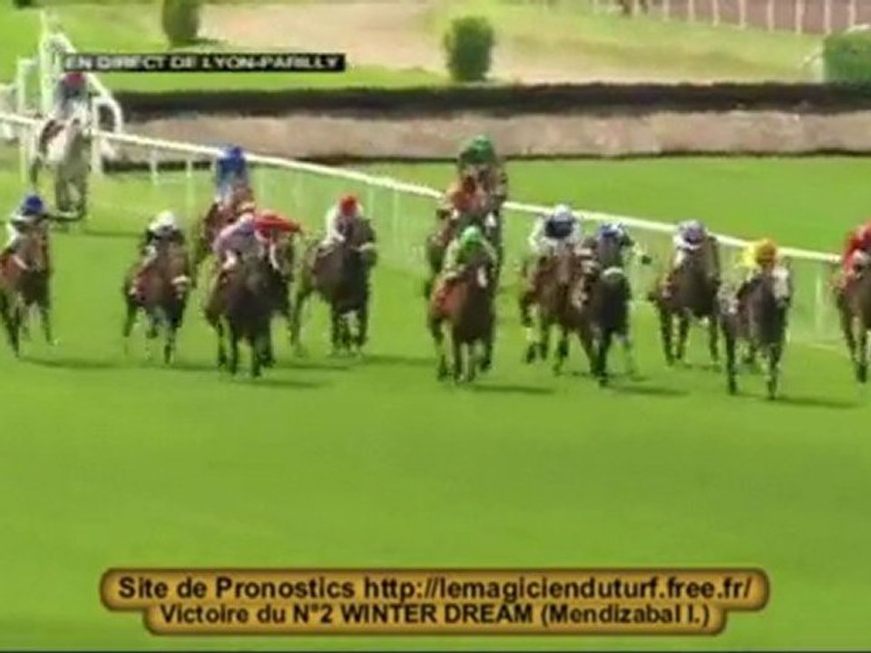 Vidéo Quinté a Lyon Parilly PRIX DU DEPARTEMENT DU RHONE