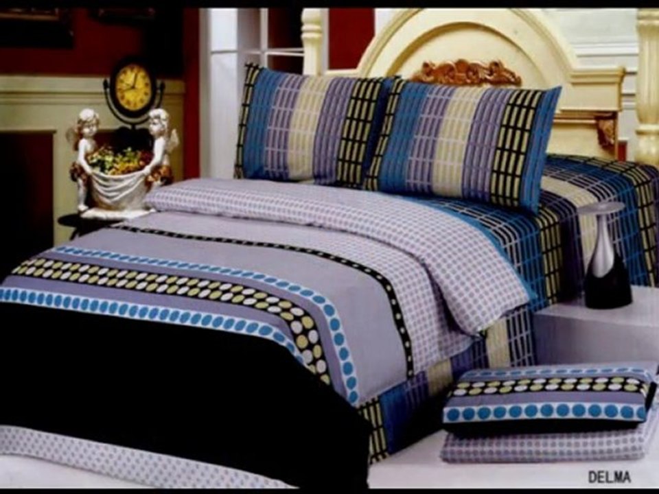 Striped duvet covers