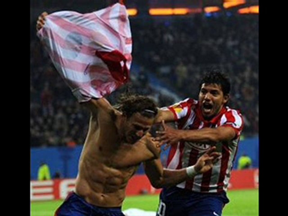 Atletico Madrid 2-1 Fulham Forlan double