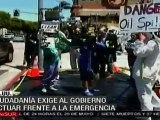 EE.UU: Petroleras comparecen ante el Congreso, protestas en