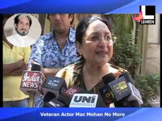Mac Mohan Passed Away