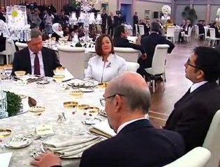 Sn. Gül,Rusya Federasyonu Devlet Başkanı onuruna yemek verdi