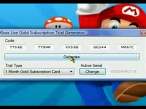 Free Xbox Live Gold Membership Code Generator v3.1