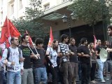 Un millier de manifestants à Athènes contre la rigueur