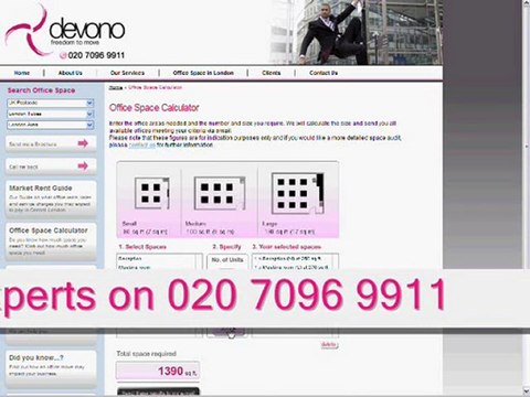 Office Space Calculator | Commercial Property London | ...