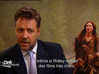 Russel Crowe avec Sophie Soulignac