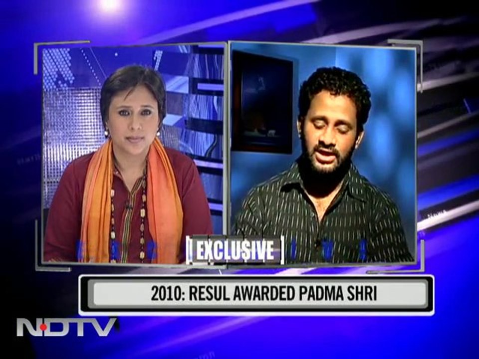 Meet Resul Pookutty, the writer