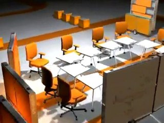 Cloison Mobile pour reunions collaboratives