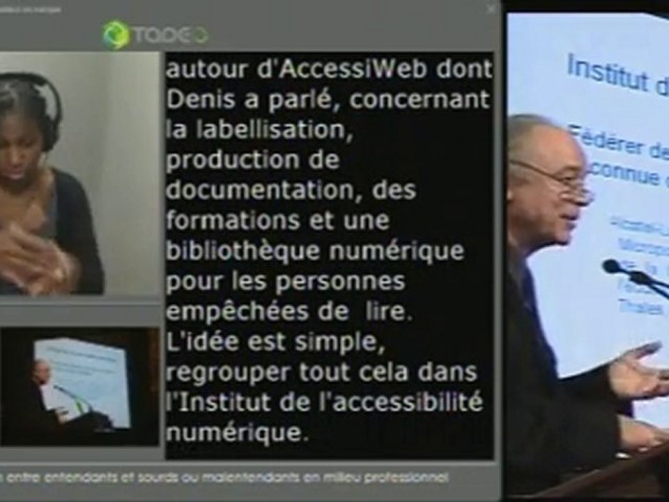 Dominique Burger - Forme Européen e-Accessibilité
