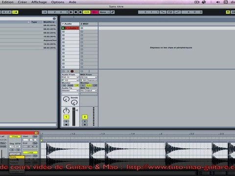 ABLETON LIVE TUTO MAO : Trucs et Astuces Partie 1