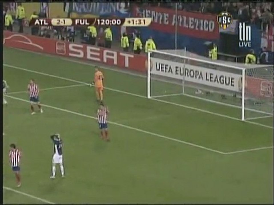 Atletico Madrid v. Fulham FC 2-1