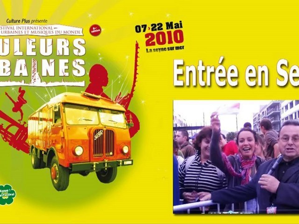 Entrée en Seyne du Festival Couleurs Urbaines