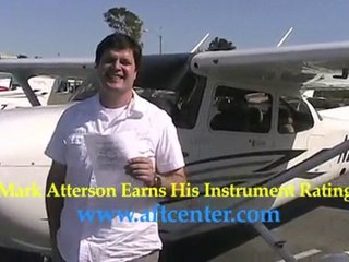 Accelerated Flight Training student earns  Instrument Rating
