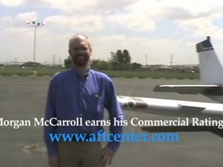 Accelerated Flight Training student  earns Commercial Rating