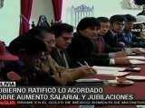 Bolivia: crean comisiones para aplicar acuerdos laborales co