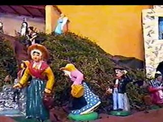 Créche de Noël sur une chanson de luis Mariano