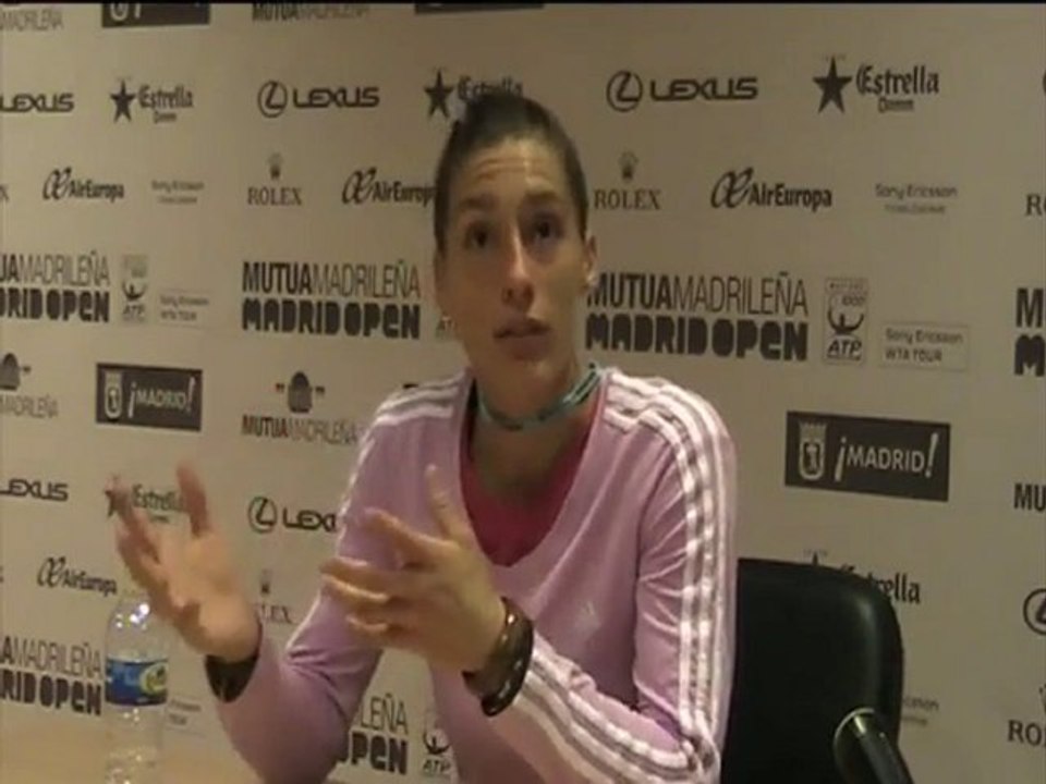 Madrid WTA tennis jeudi