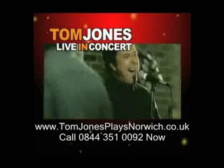 Tom Jones Plays Norwich
