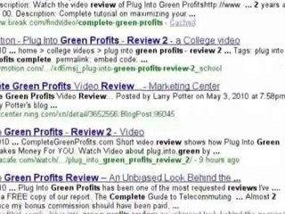 GoogleComplete Green Profits Review