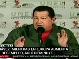 Presidente Chávez lamenta situación de trabajadores europe