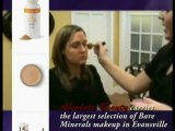 Makeup Evansville, Artist shows Bare Minerals Foundation