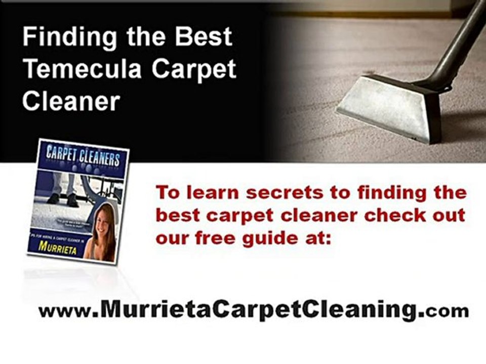 Best Murrieta Carpet Cleaners Free Guide