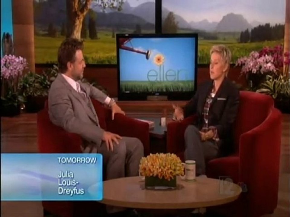 Russell Crowe Ellen May 2010